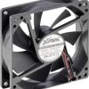 X-Fan RDD8025S1 Wentylator osiowy 12 V/DC 78.5 m³/h (D x S x W) 80 x 80 x 25 mm