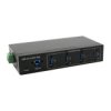 Exsys Ex-11224Hmvs 4-Portowy Metalowy Hub Usb 3.2 Gen 1 Z Chipsetem Via Vl811