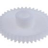 Koło zębate walcowe l.zębów: 40 0.8 POM śr. otworu: 6mm śr. piasty: 12mm