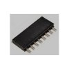 BKL 10122206 SIL socket standard 1 row 8 Pins per row 1pc