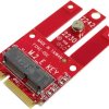 Konwerter interfejsów M.2 NGFF, Mini PCI-Express Renkforce RF-4630344, [1x M.2 NGFF - 1x Mini PCIe]