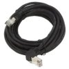 F/UTP5-90-050BK Patch cord F/UTP 5e linka CCA PVC czarny 5m 26AWG