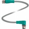 Pepperl+Fuchs 114631 Złącze czujnika/aktuatora V1-G-2M-PUR-V1-W, piny: 4, 2.00 m, 1 szt.