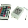Sterownik kontroler do taśm RGB + pilot 24 klawisze