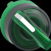 ZB5AK1233 Light selector switch, front panel, Harmony XB5, 22 mm, green