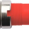 4 mm socket, screw connection, mounting Ø 12.2 mm, CAT III, red, SAB 6922 NI / RT