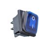 Przełącznik Podświetlany 12V Niebieski 15A Duży,