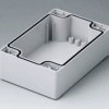 PC enclosure shell, (L x W x H) 120 x 80 x 40 mm, light gray (RAL 7035), C2081202