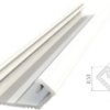 profil ALU kątowy 45st, lakierowany biały, dł. 3000, max szer. taśmy 12mm