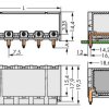 WAGO 2092-3424/200-000 Obudowa męska na PCB 100 szt.