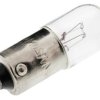 Oświetlenie wskaźnika 24 V BA9s bezbarwna 12 lm RS PRO rozmiar T3 1/4