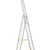Drabina profesjonalna FORTE ALVE 3x14 szczebli 8614