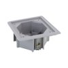 Podstawa puszki Simon KSE IP66 szara 145x145mm