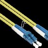SO-LW01-020 Fiber optic patch cable, OS2, LC - LC, 2 m, yellow