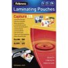 Fellowes 5306302 Laminating Pouches 54x86mm 125 Micron Gloss 100 Pack