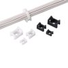 Panduit Cable Tie Mount Podstawa opaski kablowej samoprzylepny TM2A-C Zakres średnicy wiązki 127 mm (max) bezbarwny 1 sz