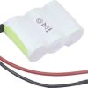 Pakiet akumulatorów C (R14), NiMH Mexcel Reihe F1x3, Ilość ogniw: 3, 3.6 V, 4000 mAh, Możliwa wysoka temperatura, Przewó