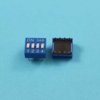 DIP SWITCH 4-PIN BLUE