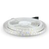 Taśma LED VT-5050 30 SMD 5050 pasek 12V 4,8W biała zimna 6000K wodoodporna IP65 5m 2144 V-TAC
