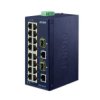 Ethernet Switch 18-portowy , Planet Bez zarządzania