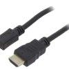 HDMI.HE320.050 Kabel HDMI 2.0 HDMI wtyk,micro HDMI wtyk PVC Dł: 5m czarny