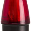 Sygnalizator 10 → 17 V ac/dc Migające Czerwony Montaż powierzchniowy LED