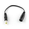 Adapter gniazdo DC 5,5/2,1mm - wtyk DC 4,8/1,7mm