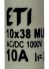 ETI 002625400 Bezpiecznik do multimetru (Ø x D) 10.30 mm x 38 mm 2 A 1000 V Zawartość 1 szt.