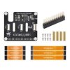 Adapter płytki 2-Ch PCIe FFC dla Raspberry Pi 5 rozszerza 2-Ch złącza PCIe FFC wspiera stosowanie wielu urządzeń PCIe HAT Raspbe