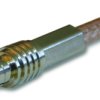 MCX plug 50 Ω, RG-316, crimp connection, straight, 252120