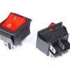 Przełącznik MK-621 KCD2-201N 230V AC podświetlany (ON)-OFF