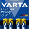 OUTLET 4 x baterie Varta Longlife Power LR6/AA 4906 (High Energy)