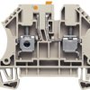 Disconnect/test-disconnect terminal block, screw connection, 0.5-4.0 mm², 32 A, 6 kV, gray, 1474620000