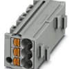 Shunting honeycomb, push-in connection, 0.14-2.5 mm², 1 pole, 17.5 A, 6 kV, gray, 3270300
