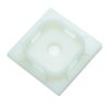 40x40mm Natural Adhesive Cable Tie Base - Pack of 100
