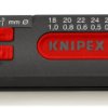 Miniaturowy ściągacz izolacji Knipex Cienkie przewody 1.0mm 0,3 → 1mm²