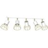Lampa Sufitowa Dante White/Gold 5Xgu10 Mlp7253 Milagro