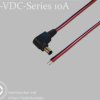 075902-750 Adapter cable, 750 mm, DC angled connector to open ends