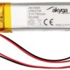 Pakiet akumulatorów Akumulator specjalny, LiPo Akyga LP602158, 3.7 V, 750 mAh