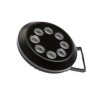 Lampa maszynowa LED fi160mm dł: 57mm białe światło 24W 18000lx 5500K 17-31V DC -40 stC 4-pinowe złącze M12 IP67 AO000302