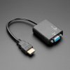 Adafruit HDMI to VGA Video Adapter and 3.5mm Male/Male Stereo Cable