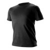 T-shirt czarny rozmiar L CE 81-610-L TOPEX