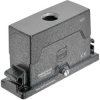 Grommet housing, size 24B, die-cast aluminum, 1 x M25, straight, central locking, IP65/IP68/IP6K9K, 19405240481