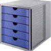 Szafka z szufladami HAN 14508-16 szary DIN A4, DIN C4 Ilość szuflad: 5