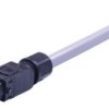 Connection cable, 5 m, socket, 5 pole + PE straight to open end, 1.5 mm², 33500900203050