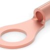 Uninsulated ring cable lug, 3.0-6.0 mm², AWG 12 to 10, 7.92 mm, 33459