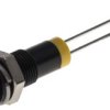 Lampka kontrolna do montażu panelowego 2V dc, Żółta 6mm LED RS PRO