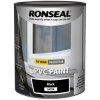 Ronseal 39393 uPVC Paint Black Satin 750ml