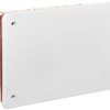 Puszka Podtynkowa Z Pokrywą Seria 350 152X100x70 Czerwony-Biały Ec350c4
