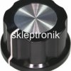 Gałka potencjometru GBC36 36mm na oś 6mm czarna